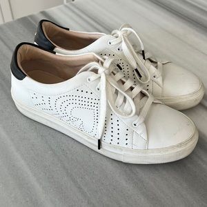Leather sneakers